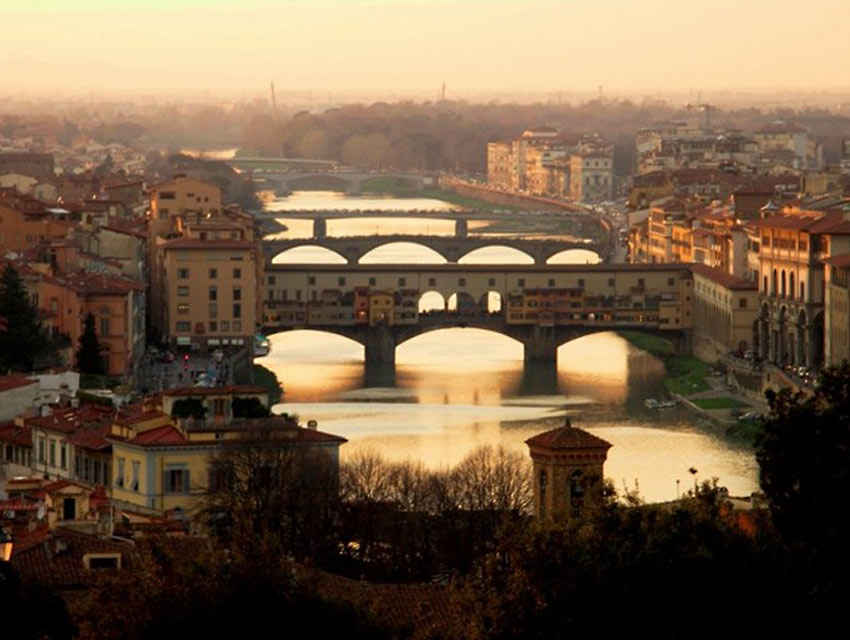 vista ponte vecchio